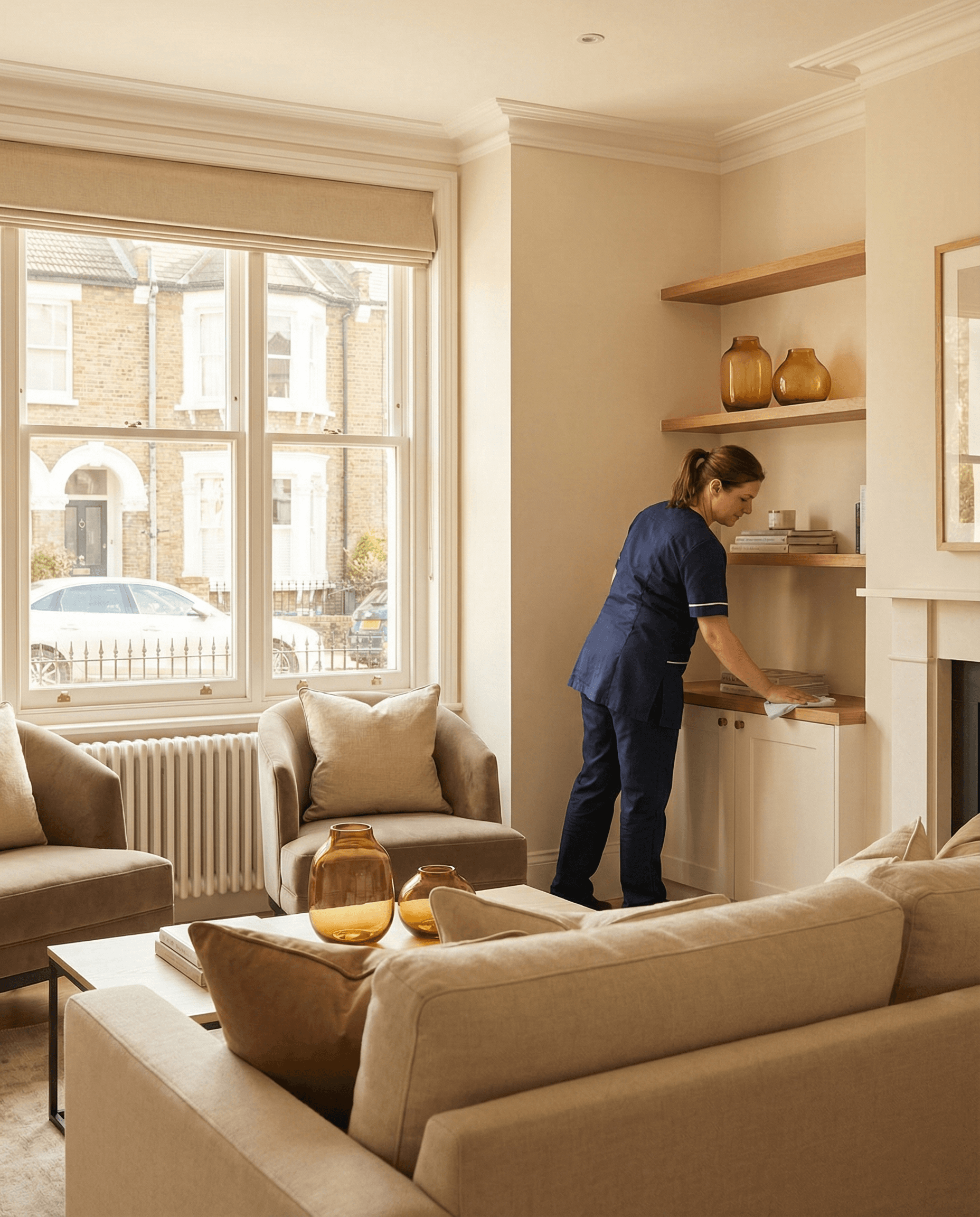 Period home cleaning in Hampstead