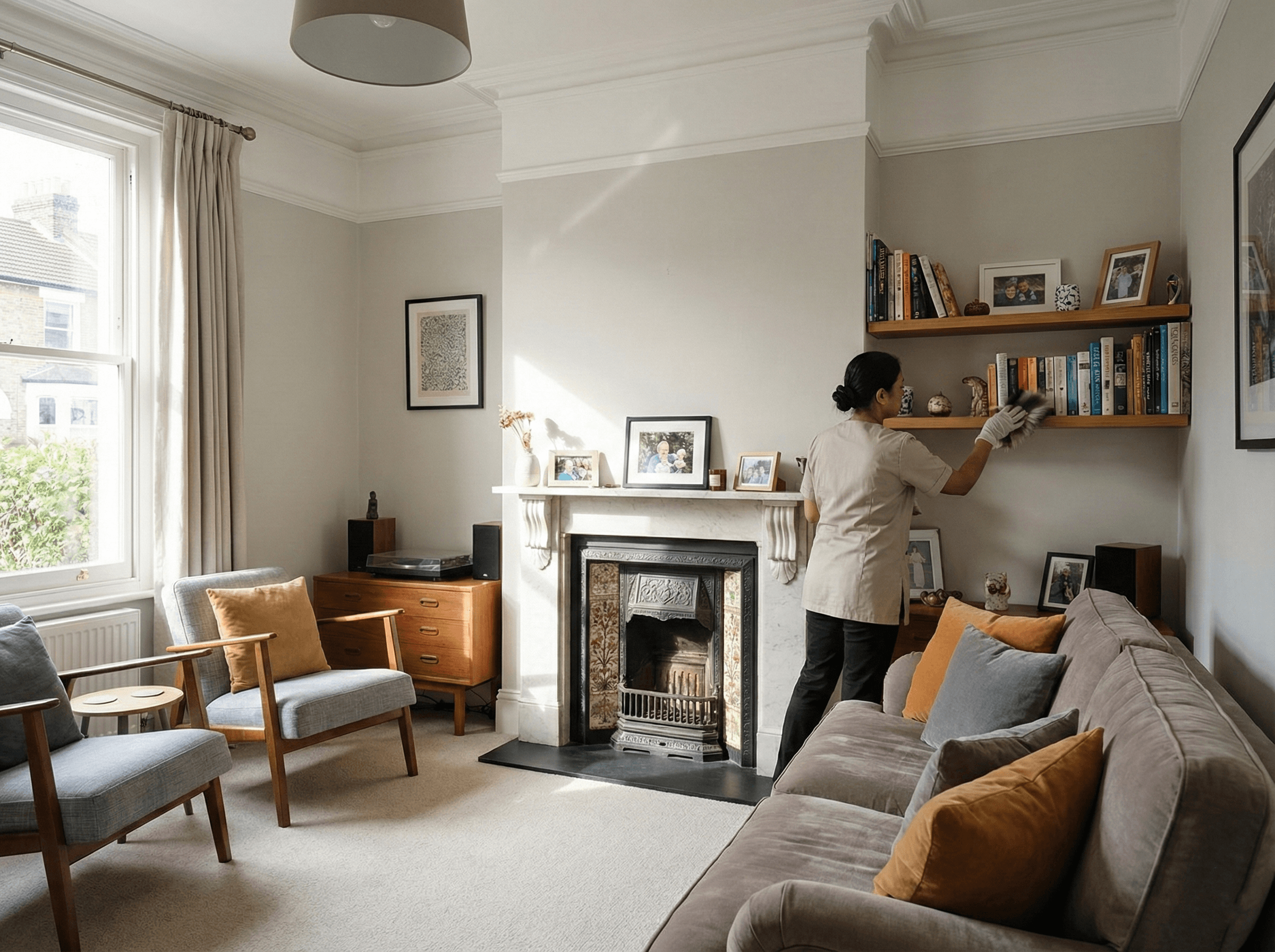Beautiful South London home cleaned by professional housekeepers