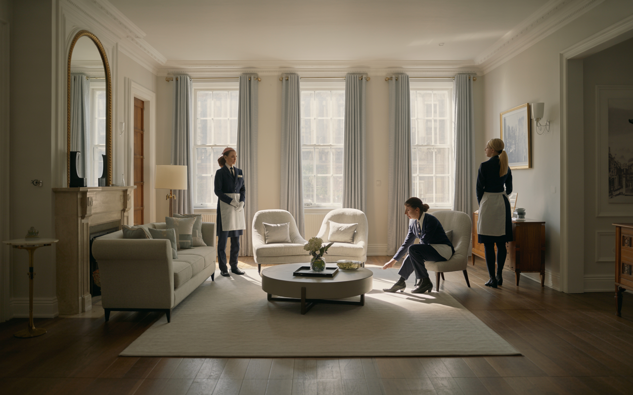 St Anne's Housekeeping team - professional housekeepers serving London since 1975