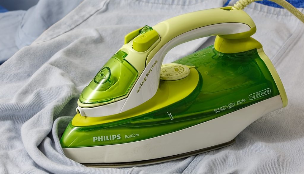 Green iron used for ironing services